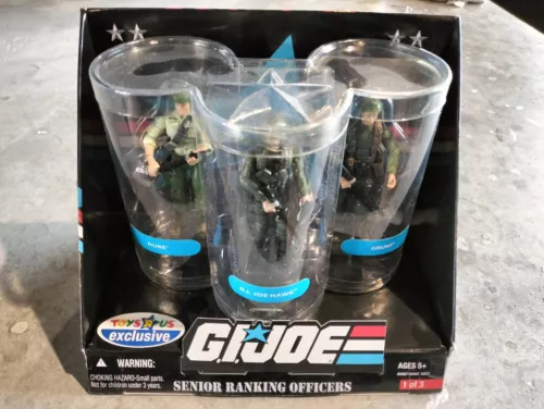 G.I. Joe 25th Anniversary Senior Ranking Officers (TOYS 'R US EXCLUSIVE) **NEW**