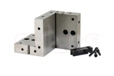 Shars 6 x 4 x 1 x 1/4" Compound Steel Angle Plate Clamp .0002" New R