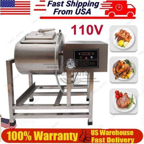 38L Meat Vacuum Tumbler Marinator Vegetable Chicken Beef Rotation Curing Machine