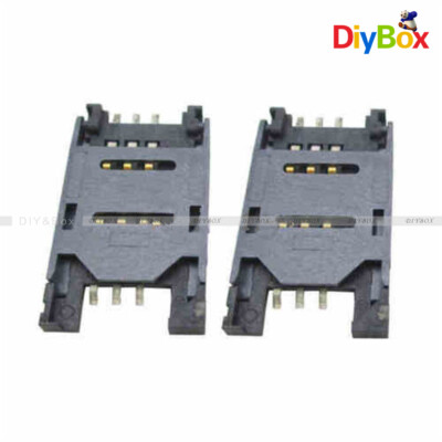 5PCS SIM Card Clamshell Socket For Arduino SIM900 GSM /GPRS Wireless Module