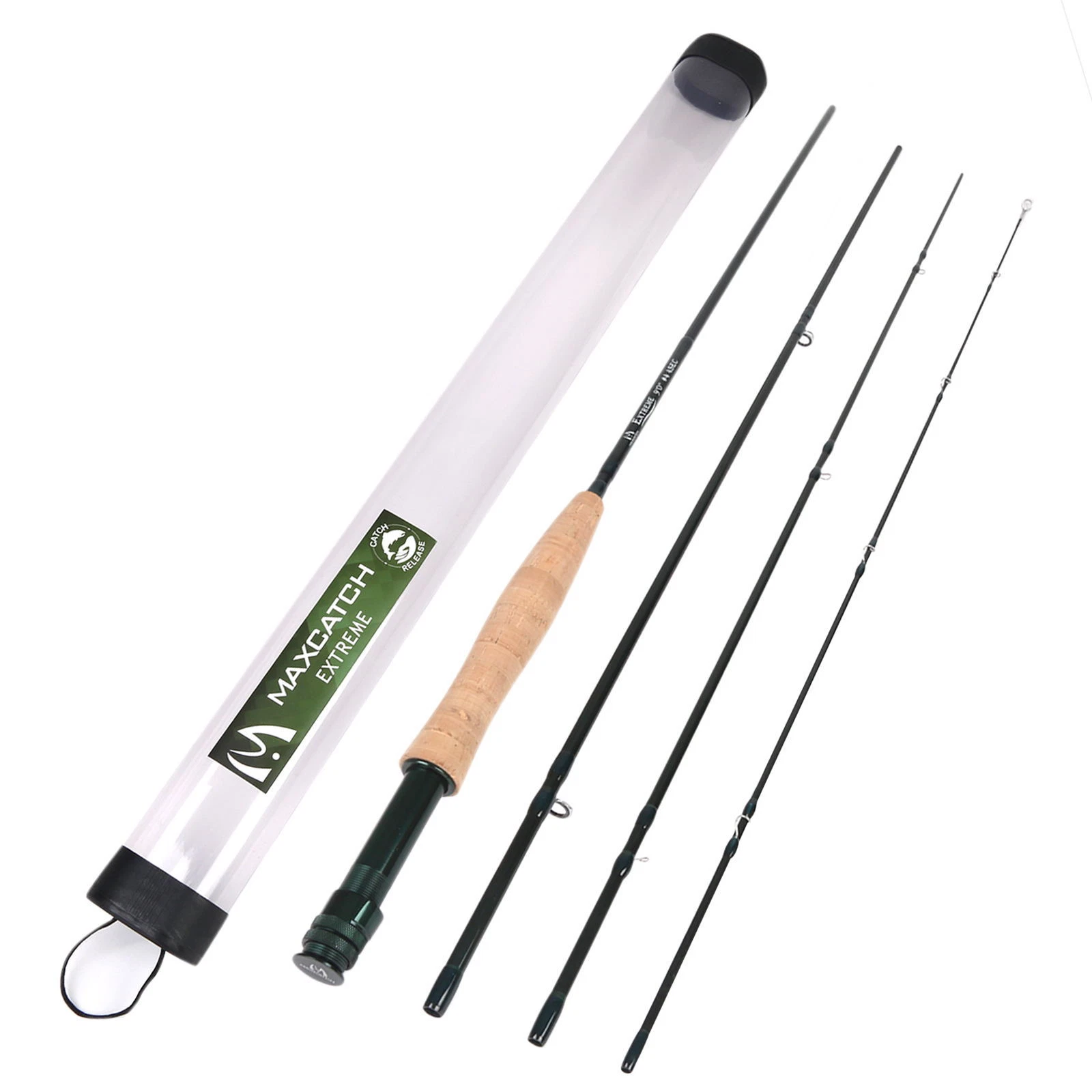 Maxcatch Extreme Graphite Fly Fishing Rod 4-Piece (Size:3/4/5/6/7/8/10wt)
Opens in a new window or t