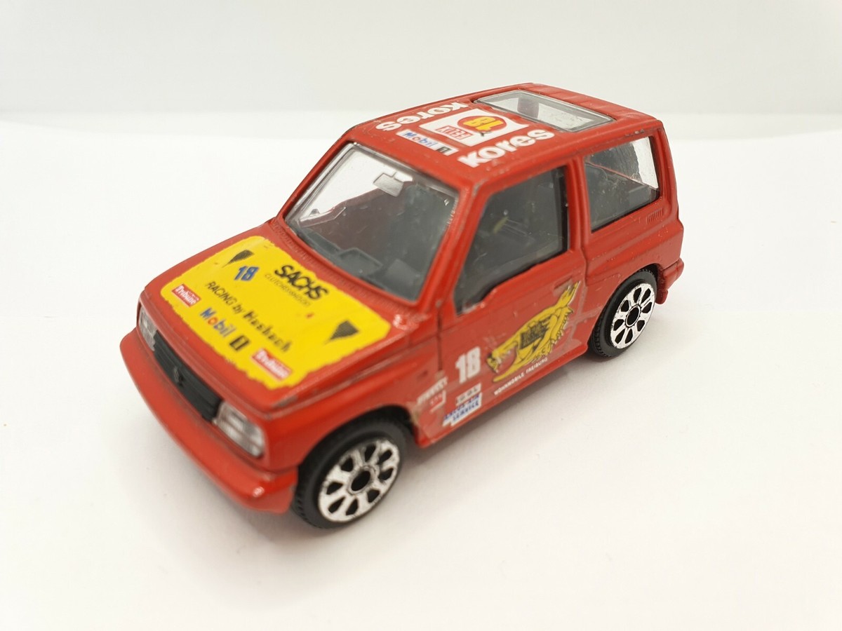 Bburago Suzuki Vitara Rouge N°51 – Échelle 1/43 – Rare – Miniature