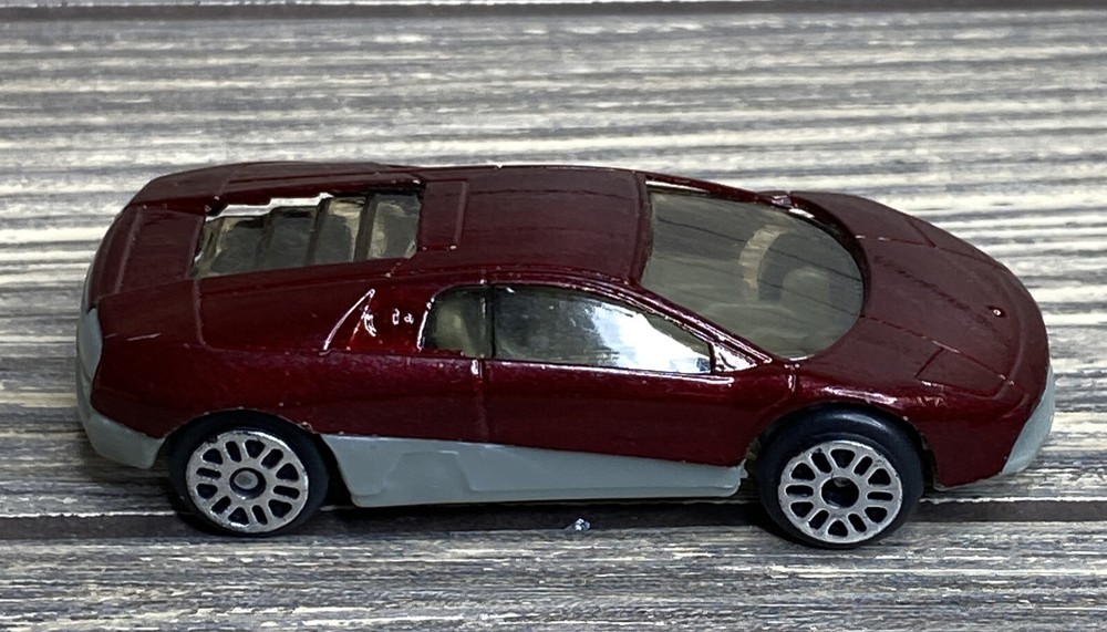 Maroon Sports Race Car Die Cast Model Car