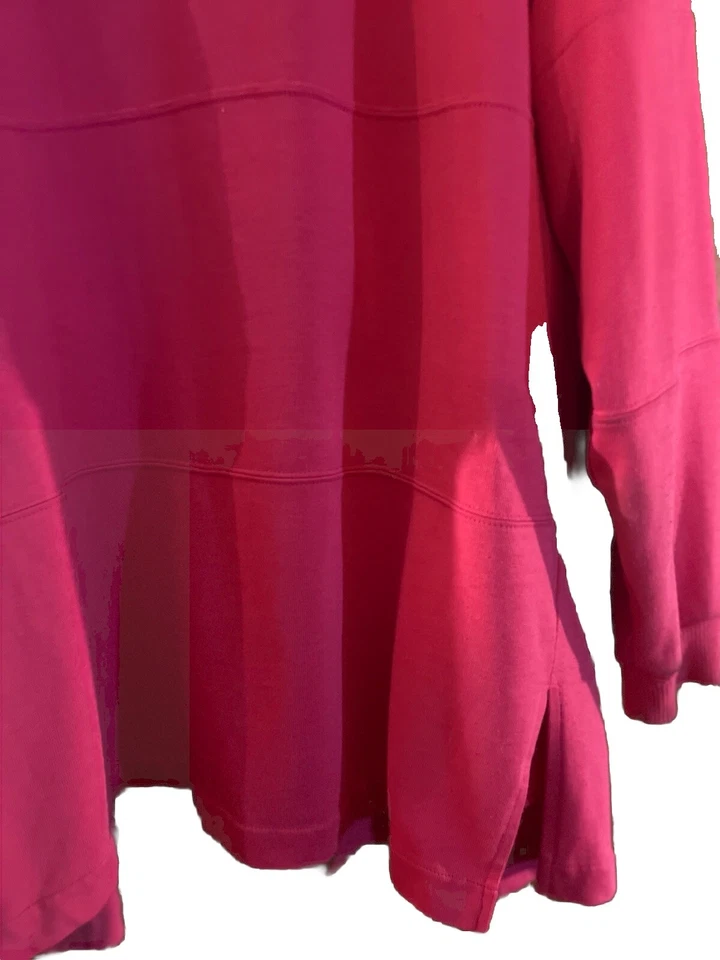 Cárdigan Essential Element para mujer XL rosa manga larga abotonada abuela núcleo Foto 3 de 4