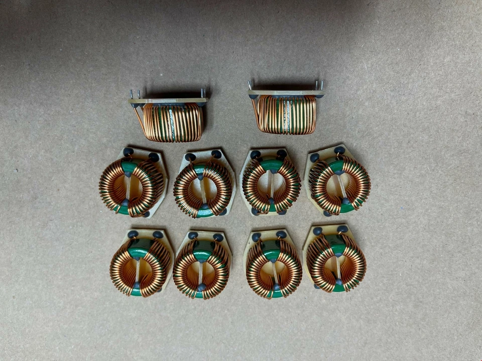 Lote Bourns 5mH @ 10kHz 2 líneas 4A 50 mΩ inductores con plomo filtro modo común estrangulador Foto 2 de 4