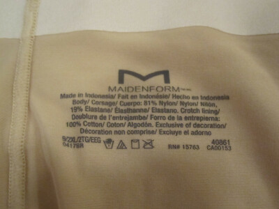Maidenform ladies panties comfort devotion hipster 9 2XL style