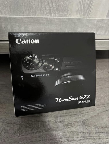 Canon PowerShot G7 X Mark III - 20.1MP Point & Shoot Digital Camera - Black