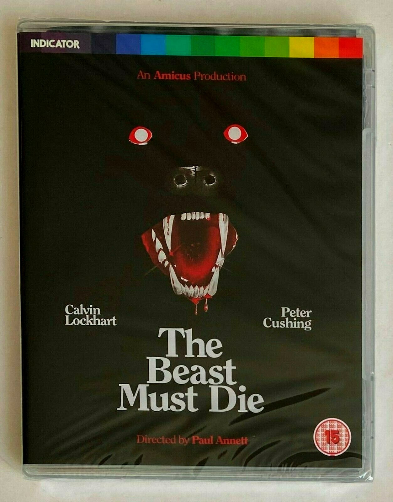 THE BEAST MUST DIE * UK LIMITED BLU-RAY * BN & SEALED * PETER CUSHING * AMICUS