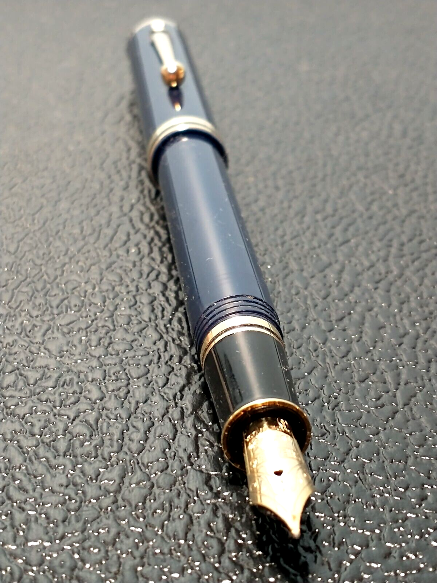 1990 SHEAFFER CONNAISSEUR 18K 750 GOLD MF NIB VINTAGE FOUNTAIN PEN