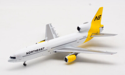 Inflight Northeast Airlines Lockheed L-1011 3D-NEG 1：200 plane