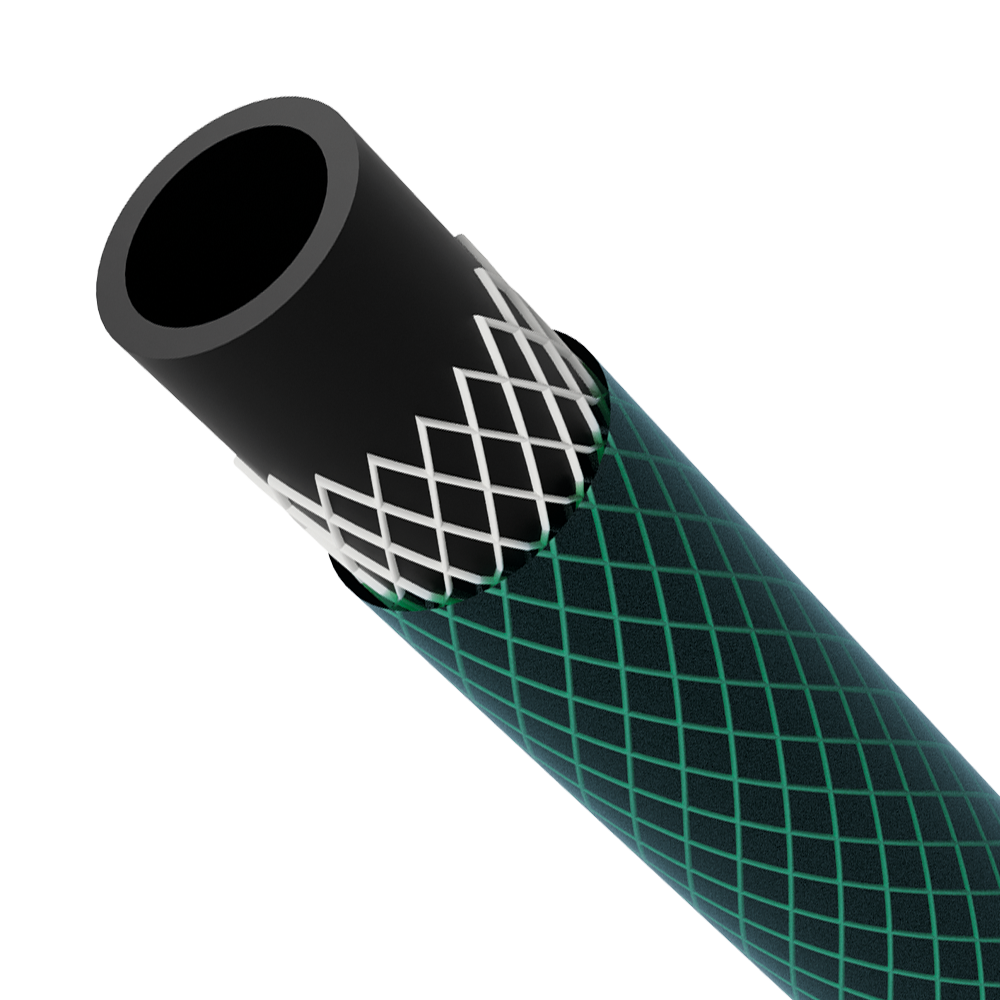 GARDEN HOSE PIPE REINFORCED BRAIDED WATERING PIPE 50m 30m 20m 15m