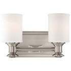 Minka Lavery Harbour Point 2 Light Bath, Brushed Nickel - 5172-84