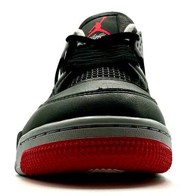 靴 Nike Air Jordan 4 Retro Bred Reimagined Air Jordan 4 BRED Reimagined REVIEW & On Feet - YouTube