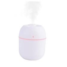 Portable Mini Humidifier Small Cool Mist Humidifier Personal Desktop USB white