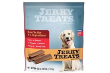 Jerky Treats American Tender Beef Sticks Dog Snacks 60 Oz Exp Date 07/2026