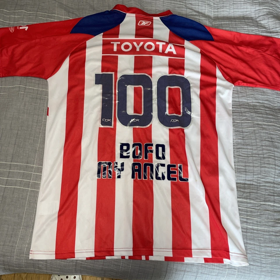 Camiseta deportiva Reebok 2006-2007 Chivas de Guadalajara RBK talla XXL vintage Bofo 100 Foto 4 de 4