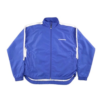 Brooks Jacket Mens Small Blue Running Zip Up Training Lightweight Equilibrium To