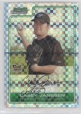 2006 Bowman Draft Chrome X-Fractor 220/299 Casey Janssen #BDP26 1o1