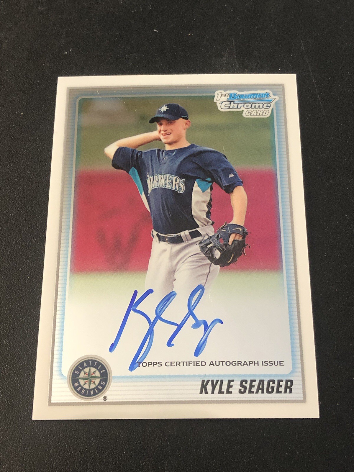 2010 Bowman Chrome Prospects Auto Kyle Seager #BCP195 Auto