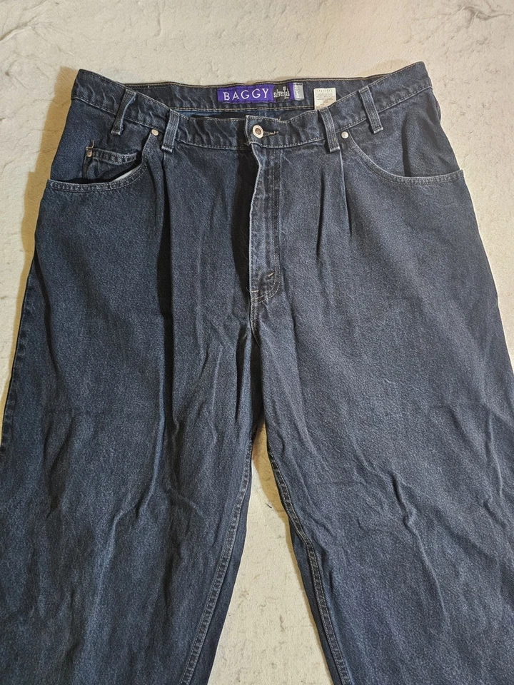 2 Pair -Mavi Jeans "Matt" Relaxed Straight Leg Denim Pants Stretch Mens Sz 35x36 - Image 3 of 4