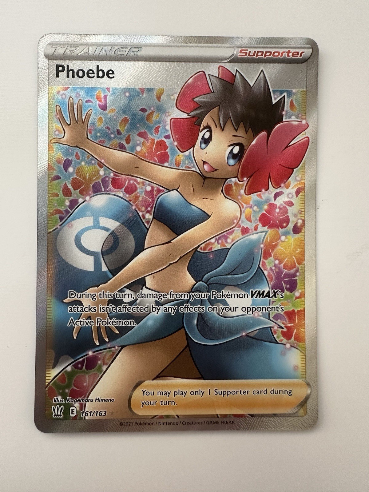 Phoebe 💜 FA 161/163 | Battle Styles | Pokémon TCG | NM ✨