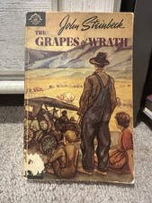 John Steinbeck The Grapes of Wrath Paperback 1939 First Edition Third Printing