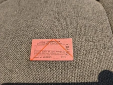 State Rail Authority Outer Metropolitan Pensioner Auburn Ticket