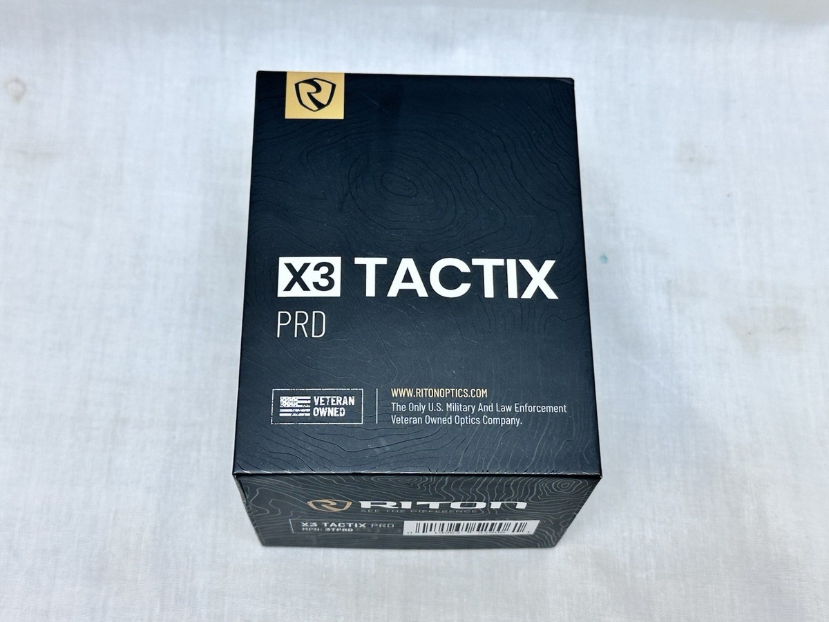 給料日セール【新品実物】Riton Optics X3 ドットサイト Riton Optics X3 Tactix PRD 23mm Reticle Red 3 MOA Dot for sale