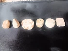 6 Dug Civil War Carved Bullets