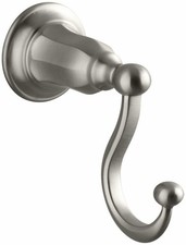 Kohler R13505-BN 5.834 Inches Diameter Kelston Robe Hook Brushed Nickel
