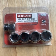 Craftsman 9 52061 USA 1/2 Drive Bolt Out Plus...