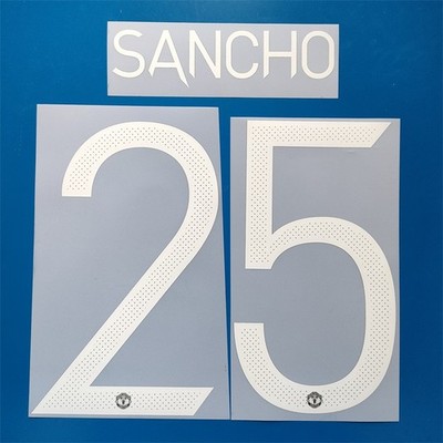 Jadon Sancho 2021-22 Player Size Nameset Name Number ID Print