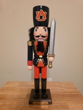The Memory Company Auburn Tigers Wooden Nutcr...