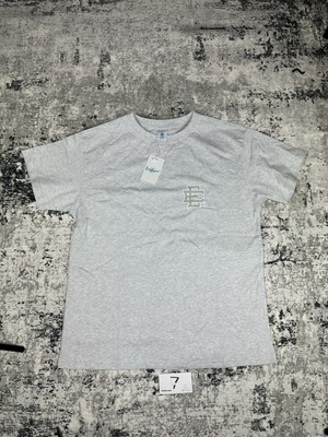 Eric Emanuel EE Short Sleeve Grey/white - Size XL