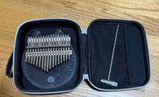 17 Keys Kalimba Thumb Piano, Clear Acrylic Mbira Finger Piano