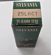 Sylvania TV-Radio Tube 25L6GT NOS NIB