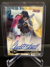 2020 Bowman's Best - Best of 2020 Autographs Garrett Mitchell #B20-GM Refractor