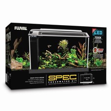 Fluval Spec 5 Aquarium 19L Black Fish Tank (New Model)