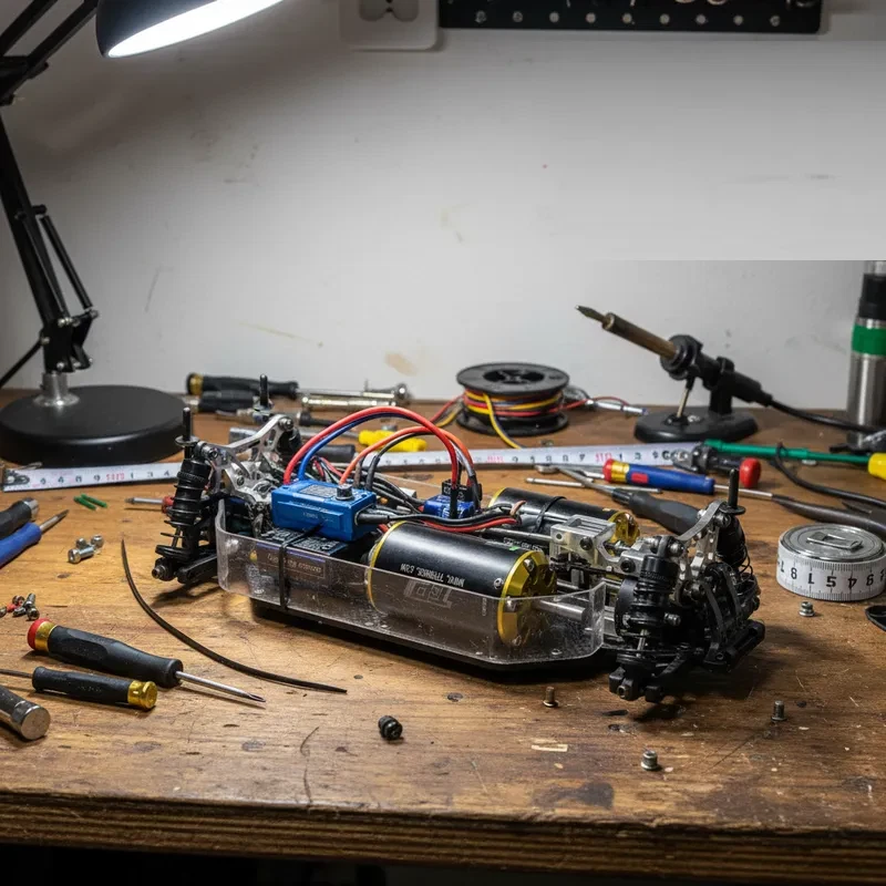 TP Power TP5660 Brushless Motor 56*92mm for RC 1/5 1/7 Car Boat ESCs - Image 3 of 4