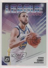 2018-19 Panini Donruss Optic League Leaders Holo Prizm Stephen Curry #8 5ir