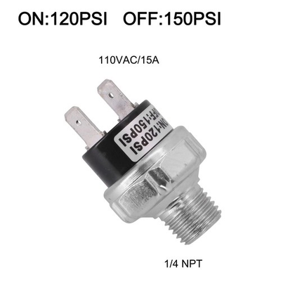 #ad Cost Effective Air Compressor Pressure Switch 120 150PSI 1 4 NPT AC110V $18.29