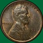 1937 Lincoln Wheat Cent Uncirculated UNC Coin #34070
