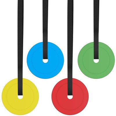 VercanMonth 4 Pcs Soccer Goal Target Agility red, yellow, blue and green 