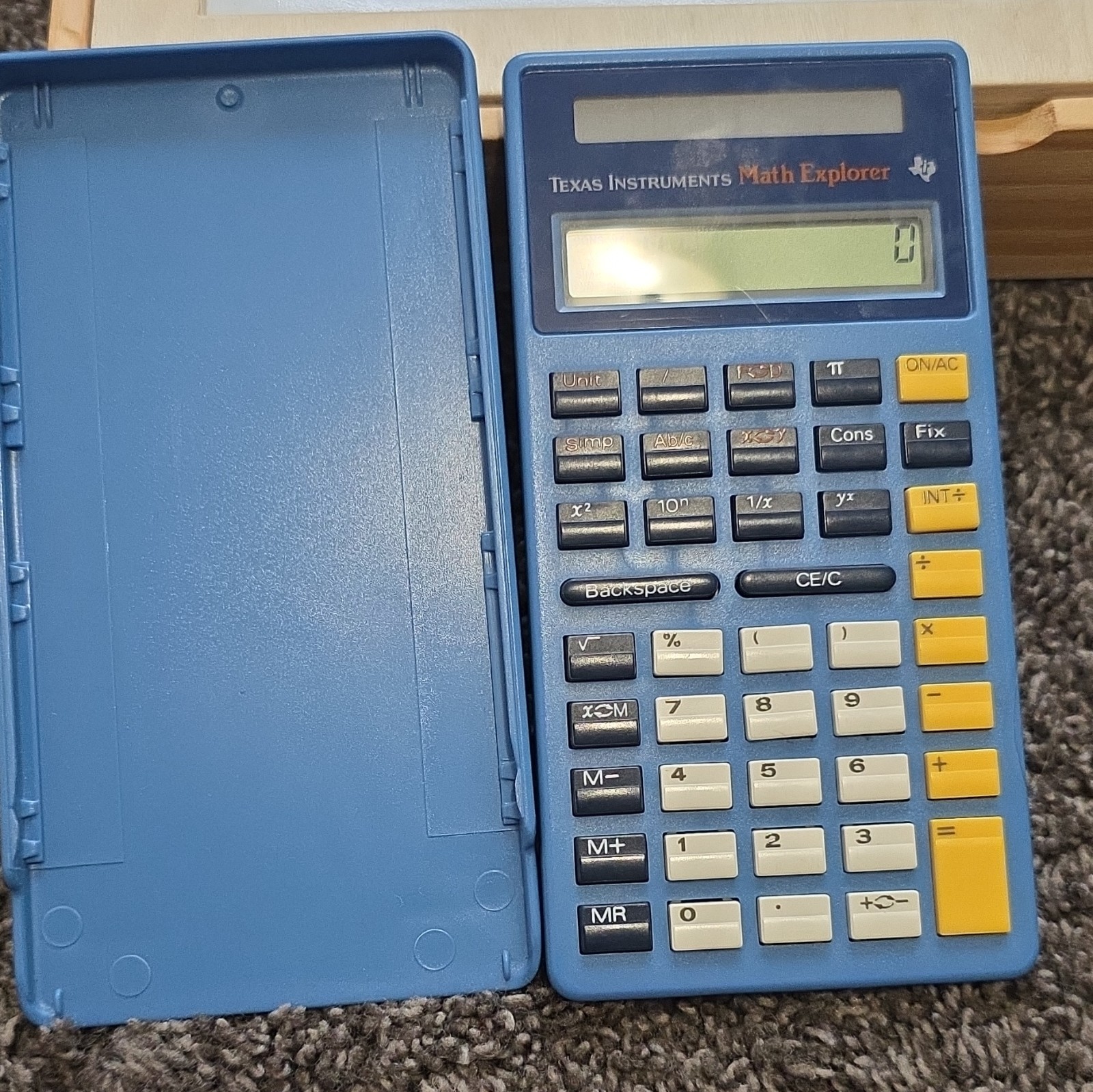 Texas Instruments Math Explorer Solar Calculator I-1290 I have 3 | eBay