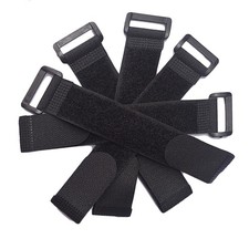 Heavy Duty Cinch Straps Hook and Loop Reusable Cable Ties Nylon Buckle Organizer
