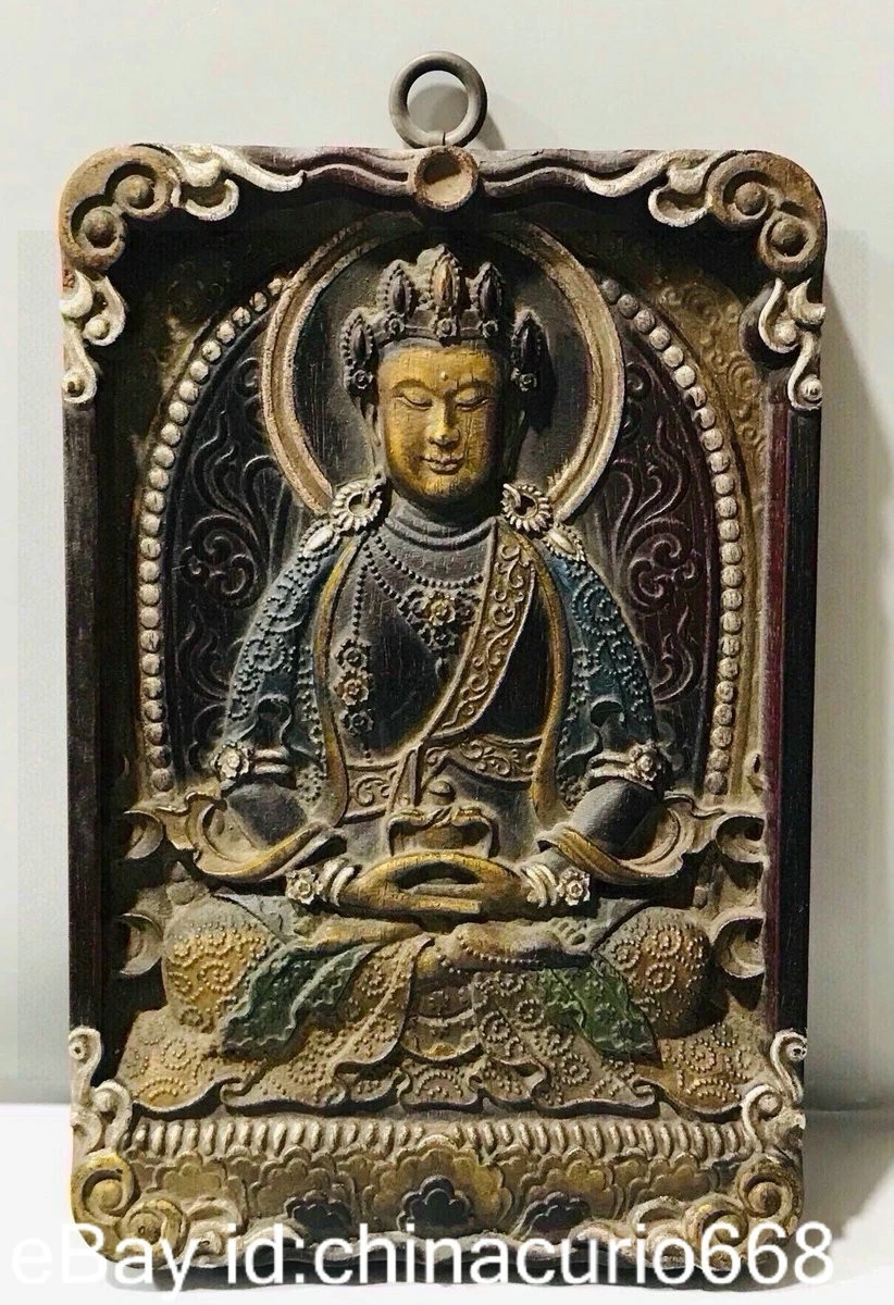 木制1800年以前古董中国佛像和雕像| eBay