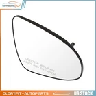Heated For 2012-2017 Toyota Camry RH Passenger Side Convex Chrome Mirror Glass
