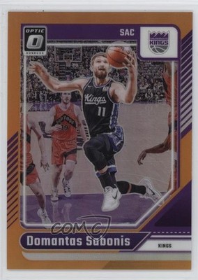2024-25 Panini Donruss Optic Orange Prizm 83/175 Domantas Sabonis #64 1t4l