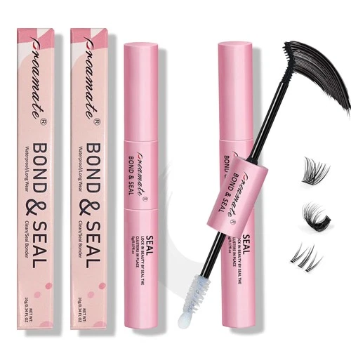2PCS Eyelash Glue Eyelash Bond and Seal Super Strong Hold Cluster Lash Adhesi... - product listing photo