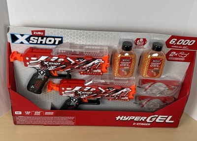 XShot Hyper Gel Stinger Blaster 2-Pack  Zuru  BRAND NEW